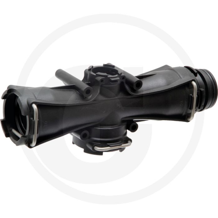 ARAG Gaffelkoppeling 8mm Kop-Ø, zwart.