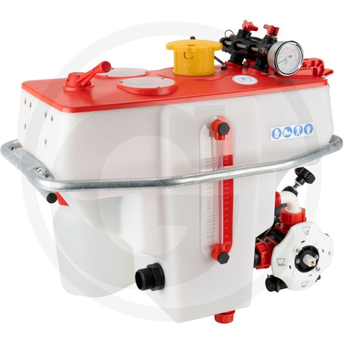 POLMAC Fustenreiniger 35L, 30 l/min, 5 bar, Energet sproeidop POLMAC Fustenreiniger 35L, 30 l/min, 5 bar, Energet sproeidop
