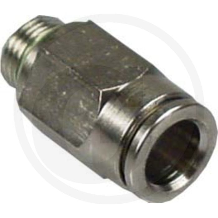 Inschroefkoppeling BK-GE-6-1/8-MSv (recht)