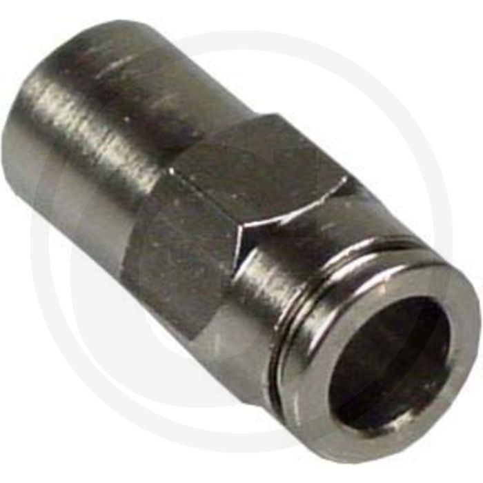 Rechte opschroefkoppeling, 03060741, Ø10mm, G 1/4", L32mm