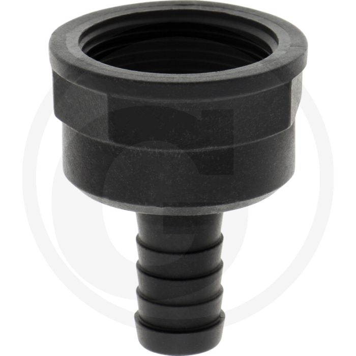 Schlauchtülle Ø 19mm x 1 1/4" PVC.
