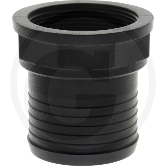 Schlauchtülle gerade Ø 60mm x 2" PVC.