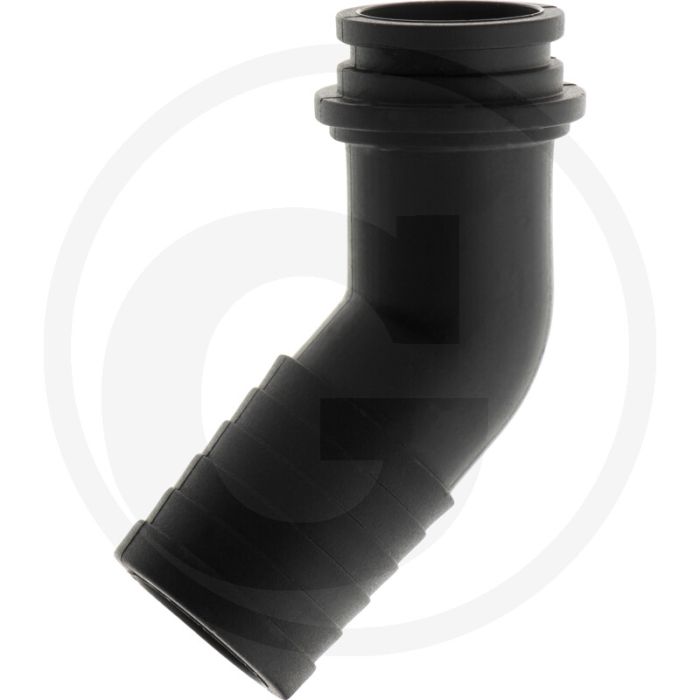 Schlauchtülle 45° Ø32mm für Überwurfmutter (mit Innengewinde 1 1/4")
