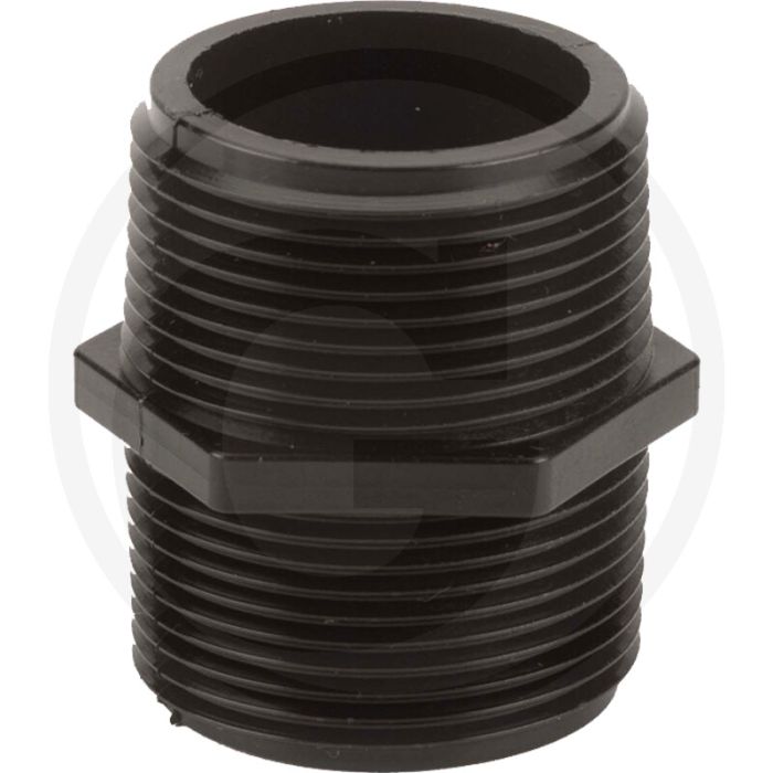 BANJO Doppelnippel AG 1 1/4" PP 20 bar NIP125-SH