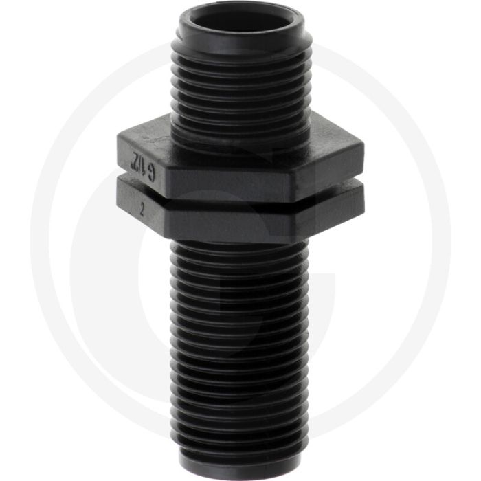 Schottnippel AG 1/2" PP 32x38x18mm.