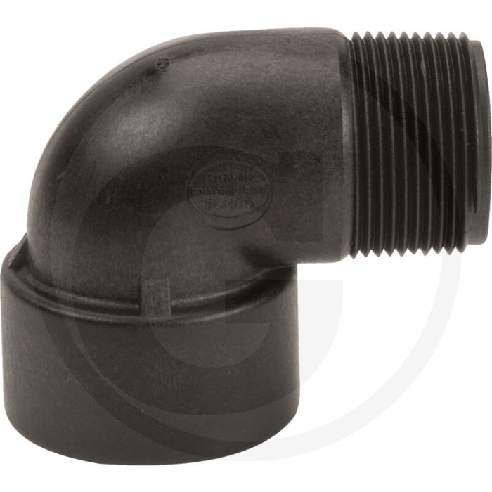 BANJO Bogen 90°, IG 1 1/4" x AG 1 1/4", PP - SL125-90.