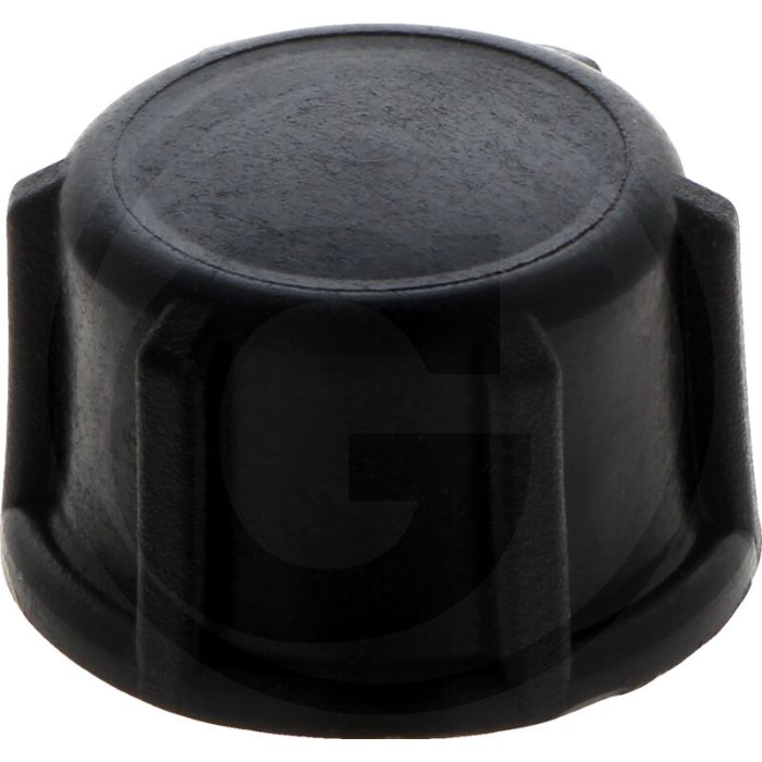 Verschlusskappe IG 3/8" zwart PP 29x18x14mm