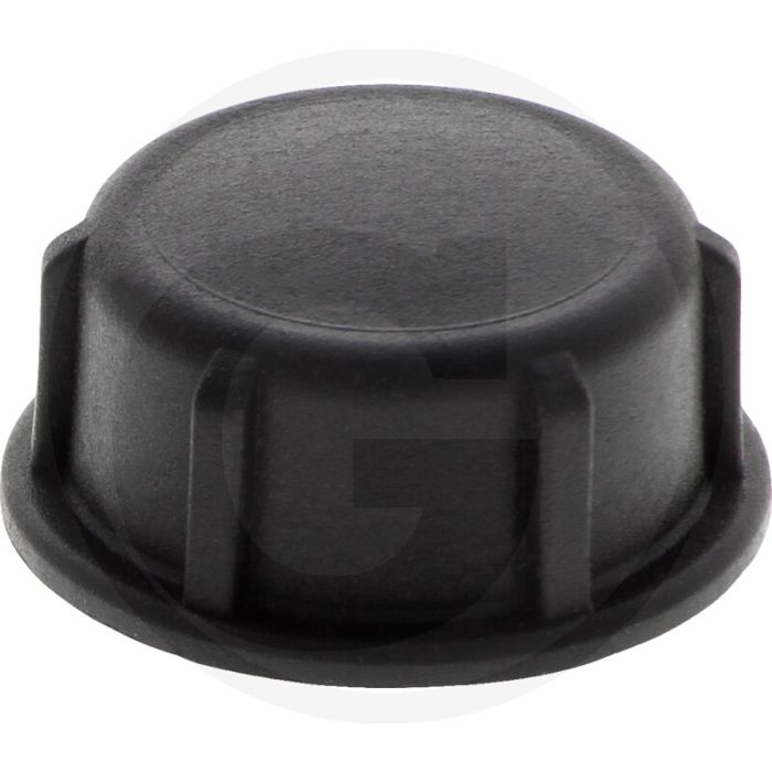 Verschlusskappe IG 3/4" zwart, PP 38mm.