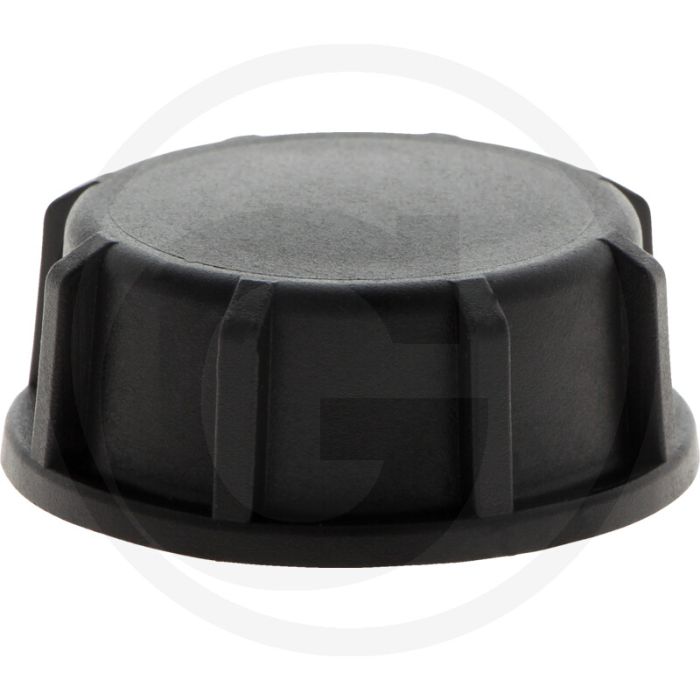 Verschlusskappe IG 1 1/4" zwart PP 57mm.