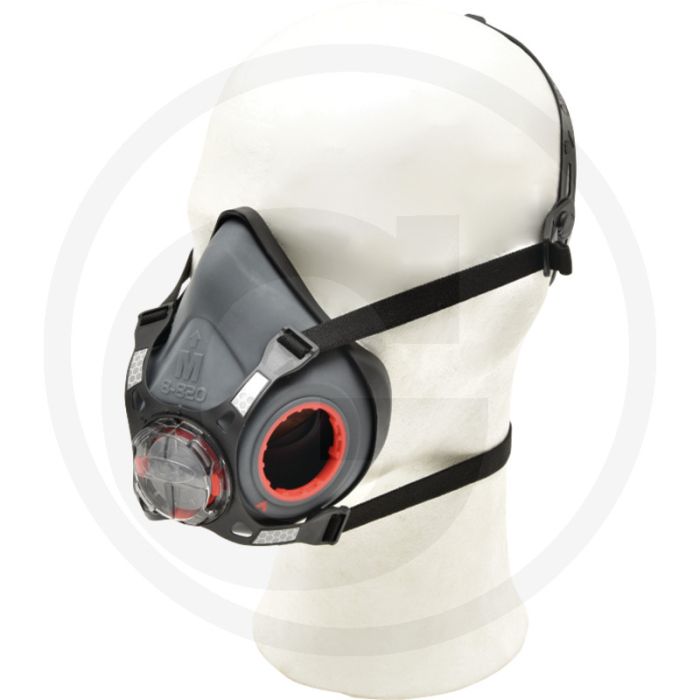 Halfgelaatsmasker Force 8 maat M, Typhoon™ ventiel, CR2™ reflectie