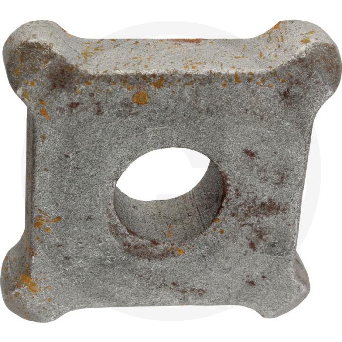 Getande schijf 80/4x12, Ø 30 mm, Steekcirkel-Ø 125 mm