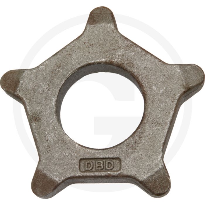 Kettingwiel 80/5, Ø 61mm, Tanden 5, Steek 81,75mm