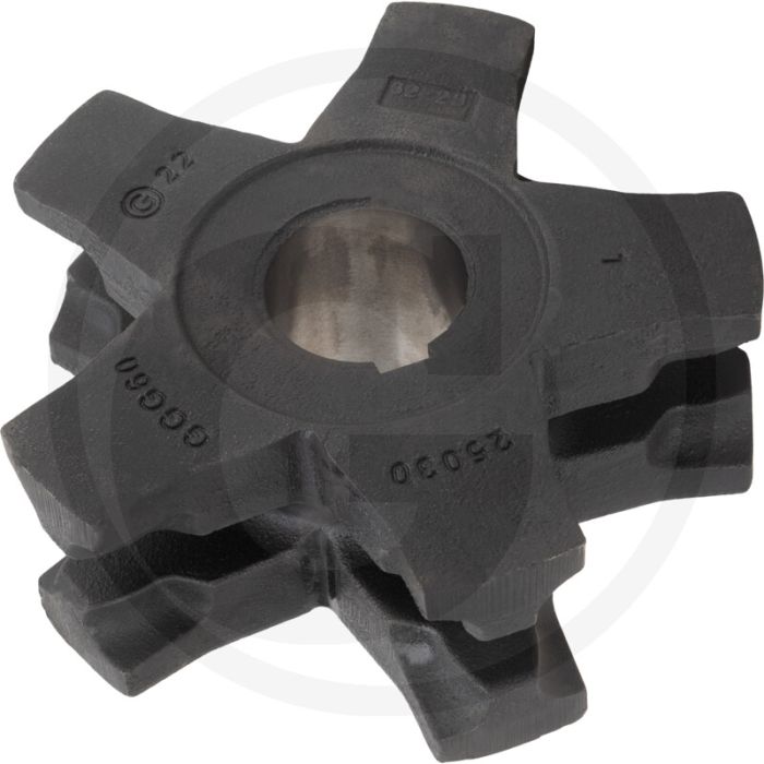 Nestwiel 14 x 50 - 5 tanden - Ø 184mm - B 80mm