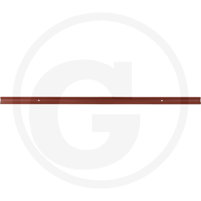 Bodemlijst M profiel, 1640mm, Ø 10,5mm, gatafstand 1010mm (Bergmann)