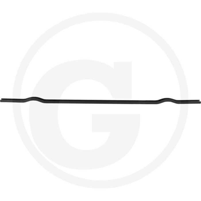 Bodemlijst U-profiel H: 20 x B: 40, L: 1650mm, Ø: 10,5mm, gatafstand 1100mm