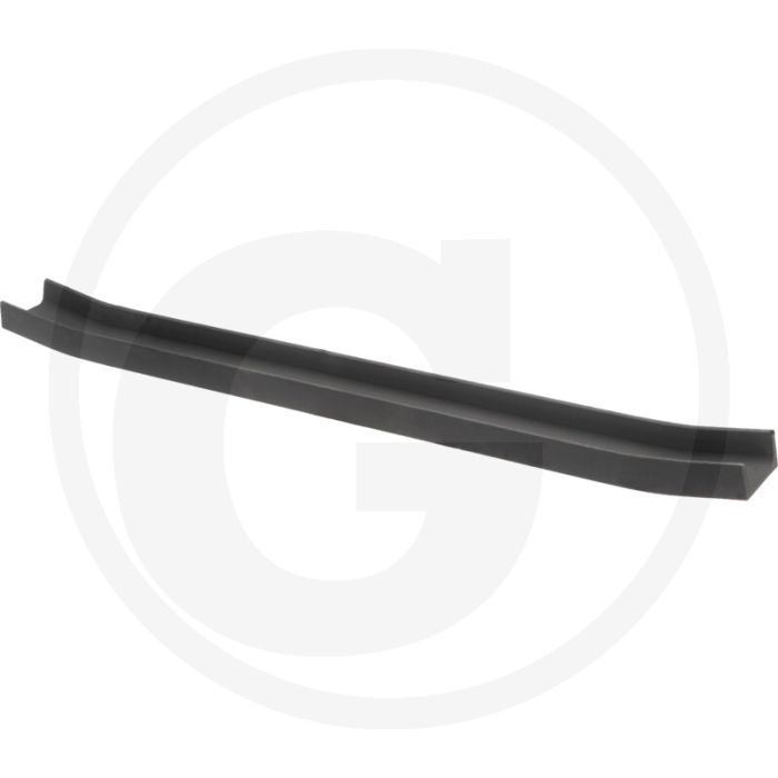 Bodemlijst U-profiel H: 30 x B: 60, gebogen, 733 mm