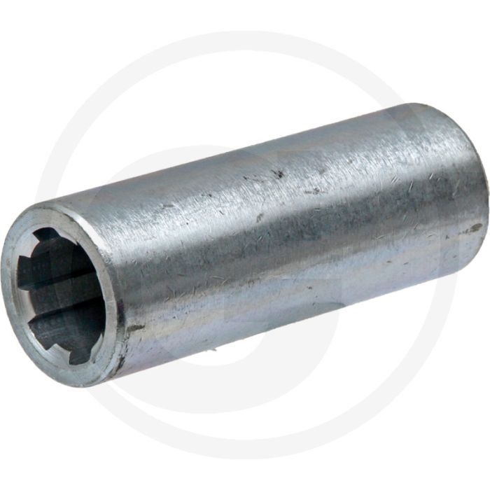Prof. bus 1 3/8" 6 splines + Afmetingen: Lengte 120 mm