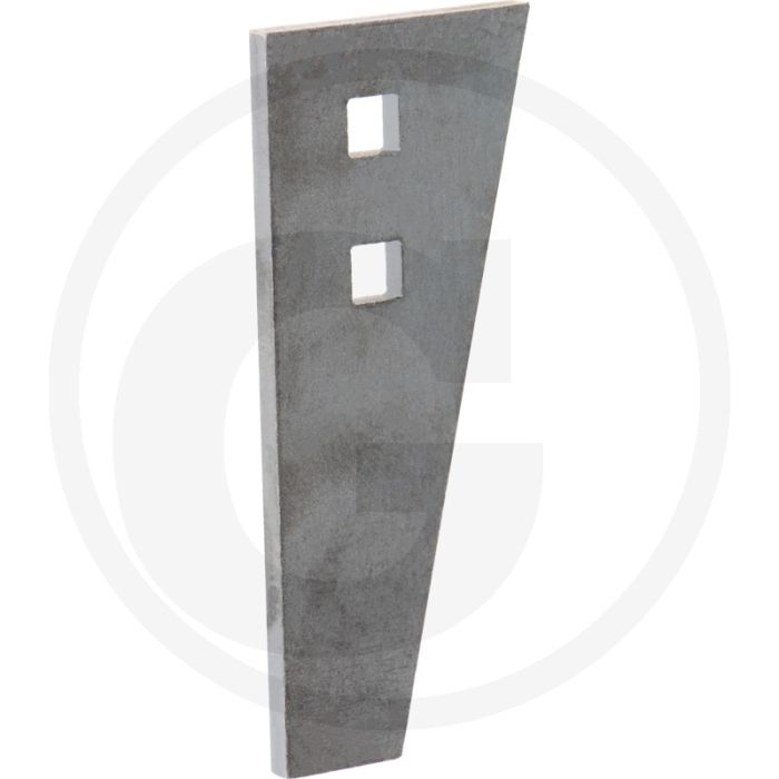 Slijtplaat 5mm dik, 113mm lengte, 22mm gatafstand