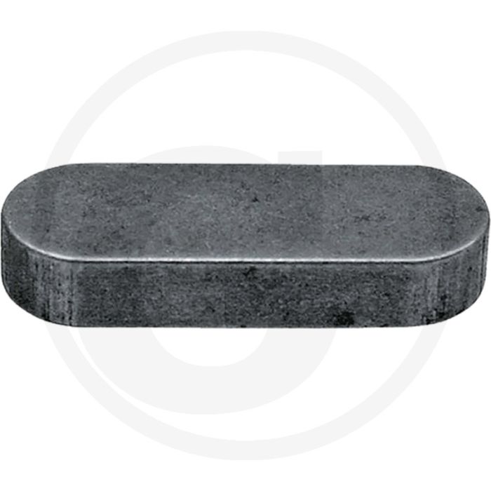 Inlegspie 10x8x45 DIN 6885 Staal C45 + C.