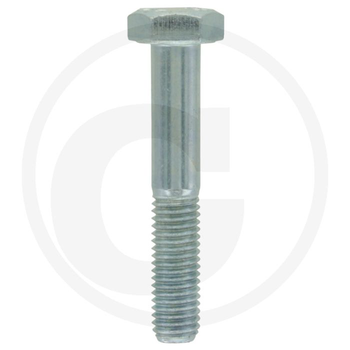 Zeskantbout DIN 931 M10 x 60 staal 8.8 - Ø D: 10mm, Spoed: 1,5mm