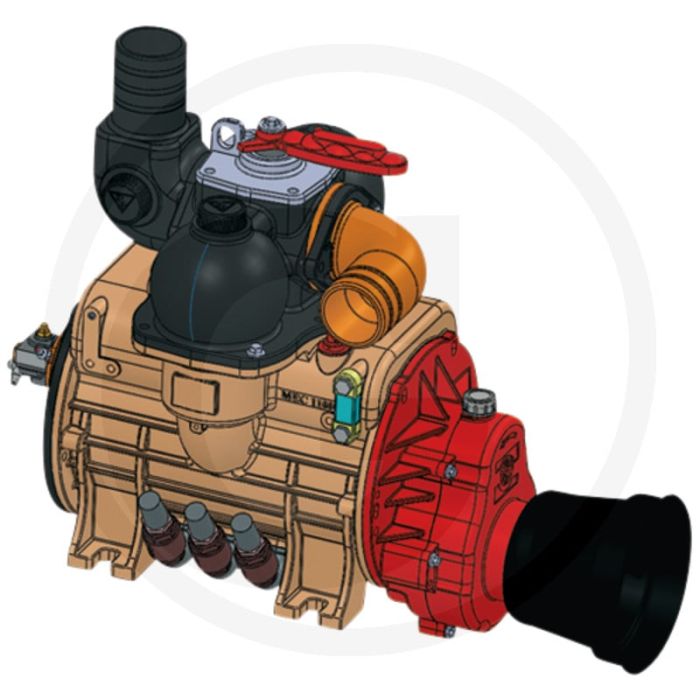 Battioni Pagani Vacuümpomp Ballast (Long Life mit Luftinjektorkühlung)