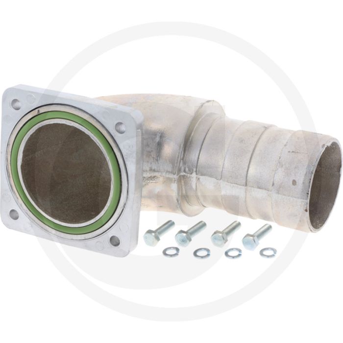 Jurop Luchttransportset draaibaar Ø 80mm (gebogen 90°, Ø 80 mm)