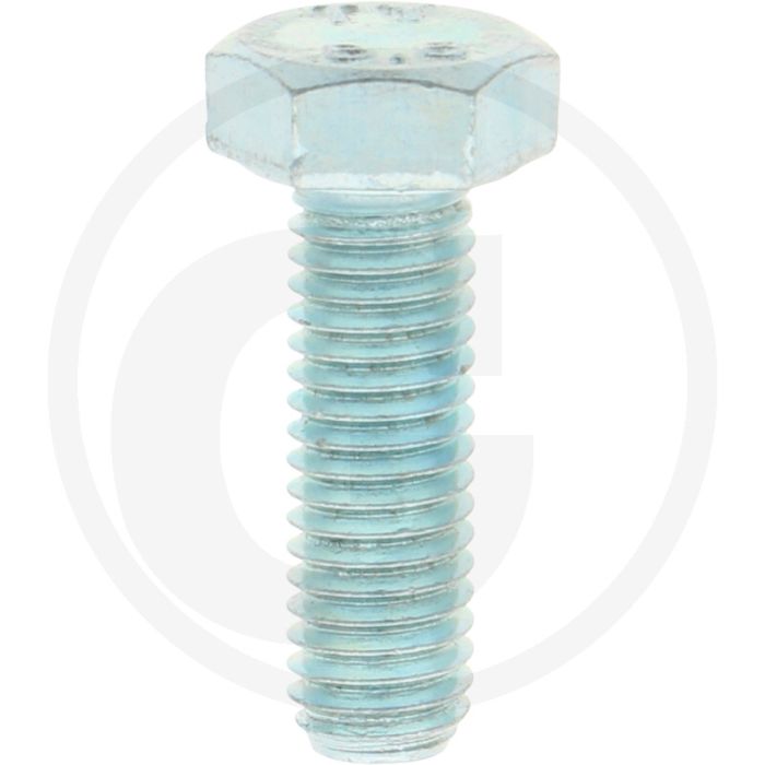 Boulon hexagonal DIN 933 M8x25 en acier galvanisé
