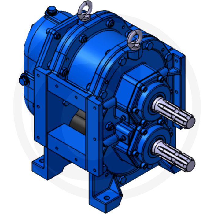 Bomik Draaizuigerpomp A116-120 S 1500 l/min capaciteit