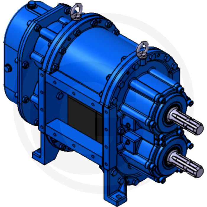 Bomik Draaizuigerpomp A136-210 S 2500 l/min capaciteit
