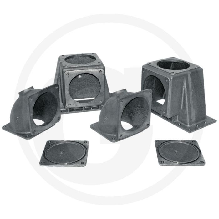 Battioni Pagani Steun en bochten set (voor BR 160, 6" aansluiting)