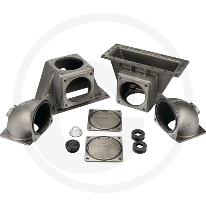 Battioni Pagani Steun en bochten set (voor BR 200, 6" aansluiting)