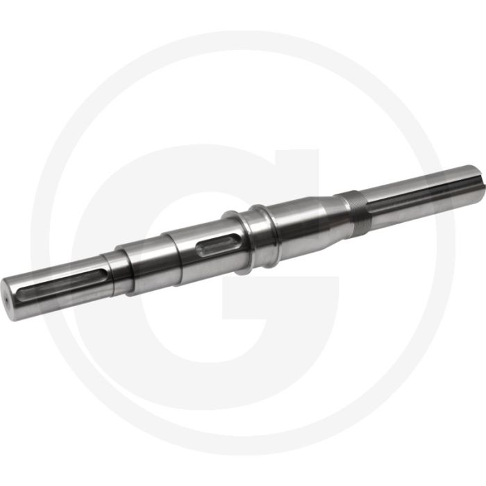 As (met cilindrisch aseinde met spie, 748-1, Ø 48 mm, FL 1036)