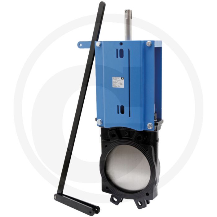Watergates Schuifafsluiter 150mm NW 6" Flens → flens 8 bar.
