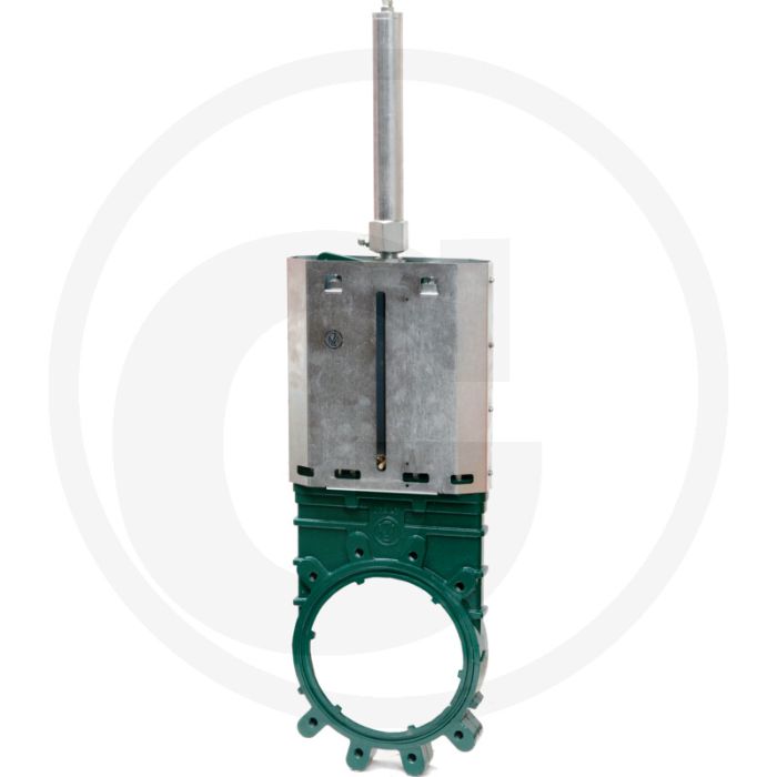 MZ Mestafsluiter Art.0100/0551, 12", Hydraulisch enkelwerkend.