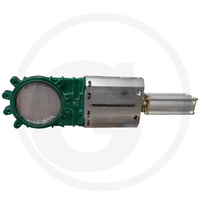 MZ Mestafsluiter Art.0100/0576, 12", Pneumatisch dubbelwerkend, NW 300mm