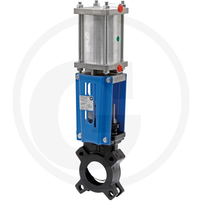 Watergates Schuifafsluiter PD-WGE DN 65 (Pneumatisch dubbelwerkend)