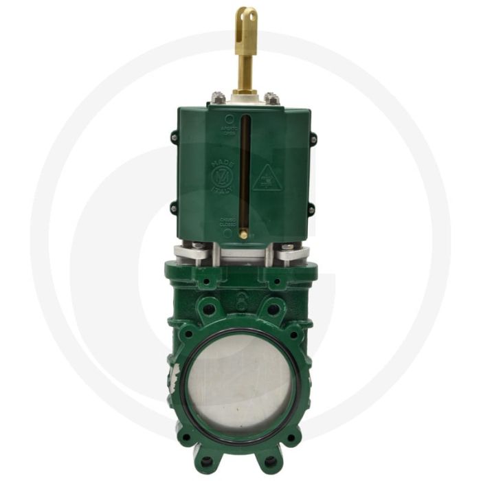 MZ Mestschuifafsluiter 8" - Flens → flens, Max. werkdruk 8 bar