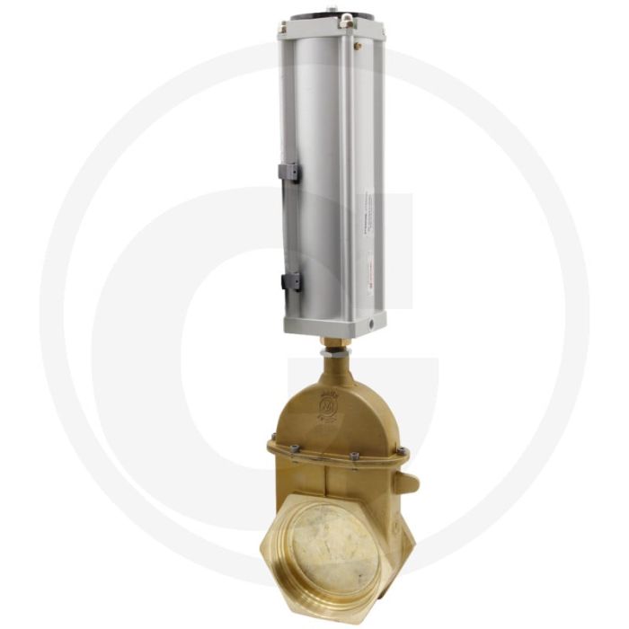 MZ Mestafsluiter Art.0040/0580, 6" Pneumatische schuifafsluiter, NW 145mm