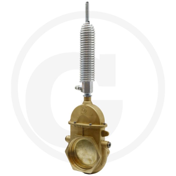MZ Mestafsluiter Art.0042/0510, 4" - Hydraulisch enkelwerkend, NW 95mm, Uitvoering 4” verwarmbaar