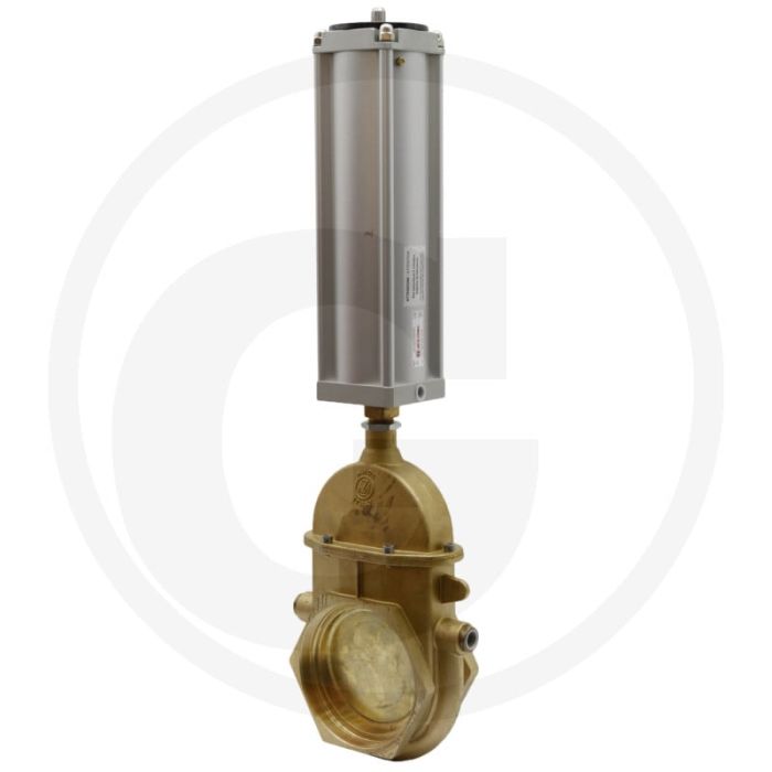 MZ Mestafsluiter Art.0042/0580, 6" - Schuifafsluiter, Pneumatisch, NW 145mm