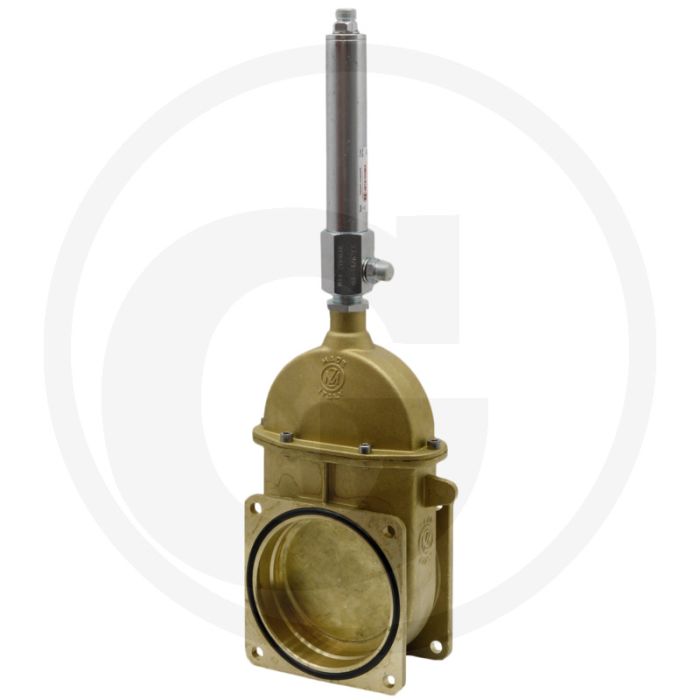 MZ Mestafsluiter Art.0044/0550, 4" - Hydraulisch dubbelwerkend, Flens → flens, NW 95