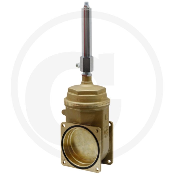 MZ Mestafsluiter Art.0050/0550, 6" - Hydraulisch dubbelwerkend, Max. werkdruk 4 bar