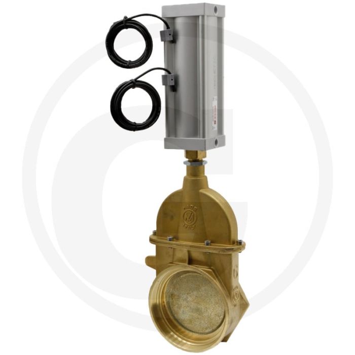 MZ Mestafsluiter Art.0070/0571, 5" Pneumatisch dubbelwerkend, NW 120mm