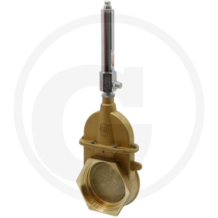 MZ Mestafsluiter Art.0070/0550, 6", Hydraulisch dubbelwerkend.