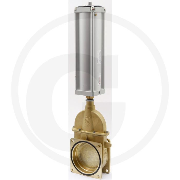 MZ Mestafsluiter Art.0074/0580, 4", Hydraulisch enkelwerkend, Flens → flens, 95mm