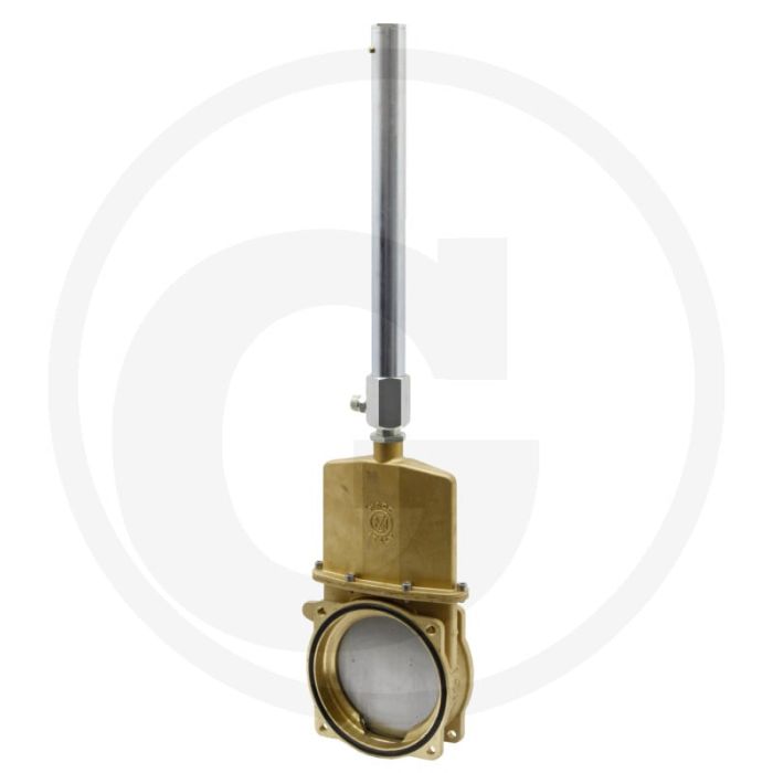 MZ Mestafsluiter Art.0080/0500, 4" - Hydraulisch enkelwerkend, Flens → flens, NW 90mm