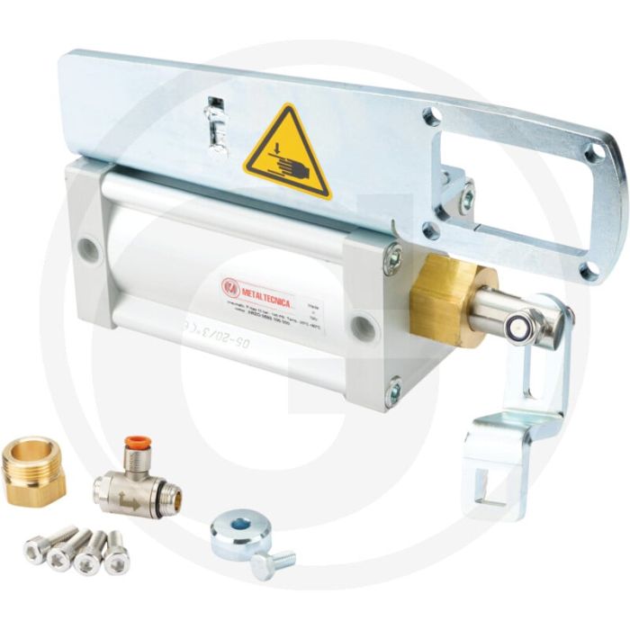MZ Pneumatische cilinder 6" art. 0592 (met houder)