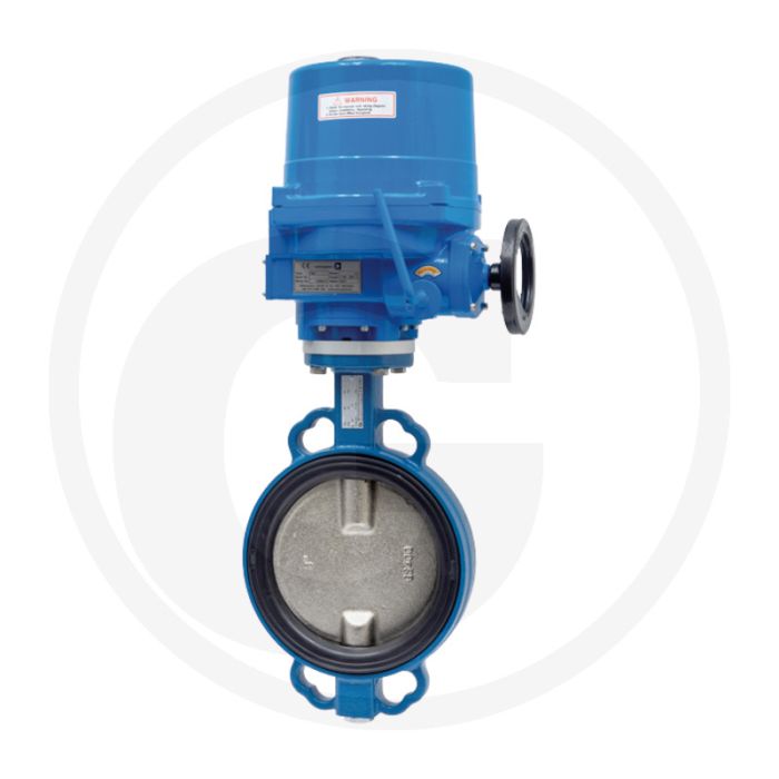 Watergates Afsluitklep 200mm Elektrisch 10 bar 230V -25°C/+100°C