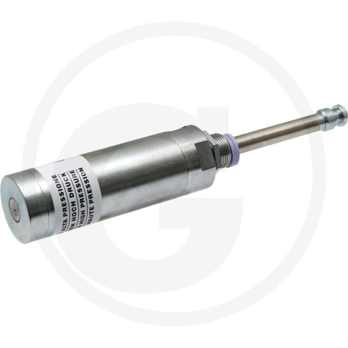 Gasdruk hydrauliekcilinder, Rvs, M30 x 2, Ø 16 mm.