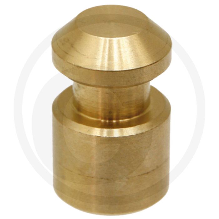 Messing-adapter voor 5" en 6" hydrauliekcilinders